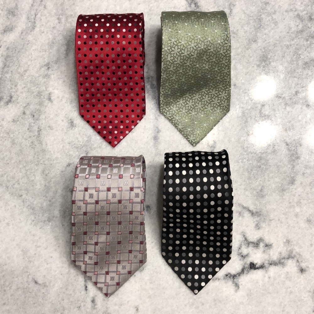 Geoffrey Beene Men’s Neck Ties 100%Silk